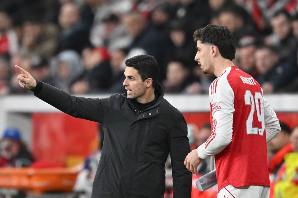 Mikel Arteta und Kai Havertz Mikel Arteta und Kai Havertz