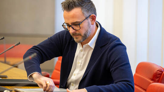 OB Peter Boch muss eine Listenwahl coachen – so wie schon 2024. Archivfoto: Meyer Gemeinderat Vergabe Auschüsse