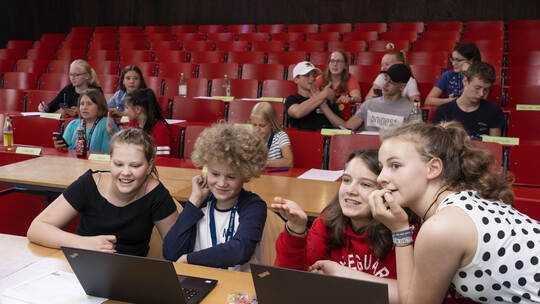Kinderuni in der Hochschule PF