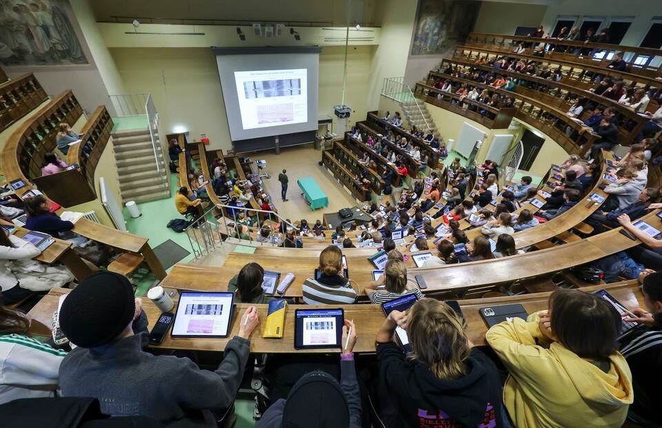 Hörsaal an der Uni Leipzig (Symbolbild) Hörsaal an der Uni Leipzig (Symbolbild)