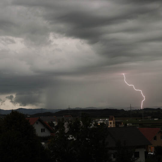 Gewitter in Bayern