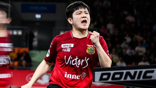 Fan Zhendong vom 1. FC Saarbrücken Fan Zhendong vom 1. FC Saarbrücken
