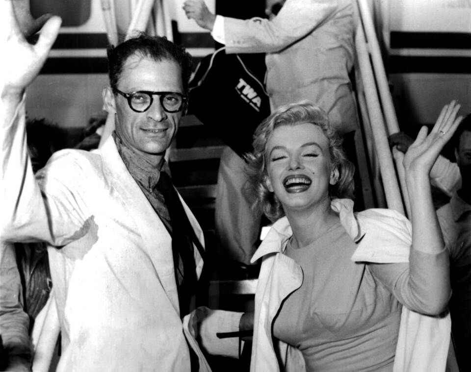 Marilyn Monroe und Arthur Miller Marilyn Monroe und Arthur Miller