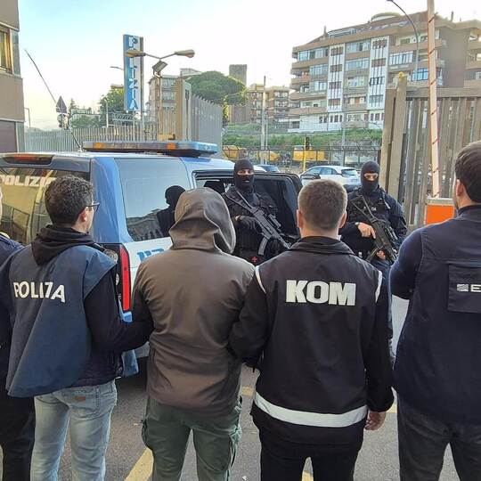 Razzia gegen türkische Mafia-Bande