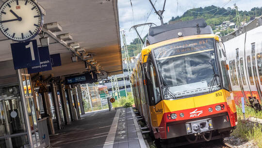 Die S 6 kann im Juni zwischen Pforzheim Hauptbahnhof und Bad Wildbad für über zwei Wochen lang überhaupt nicht fahren. Archivfot