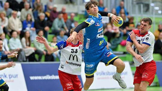 Handballer Finn Meißner verdiente sich die Einladung zu einem Lehrgang des U18-Nationalteams mit starken Leistungen für das Drit
