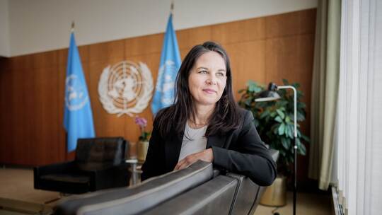 Annalena Baerbock bei der UN Annalena Baerbock bei der UN