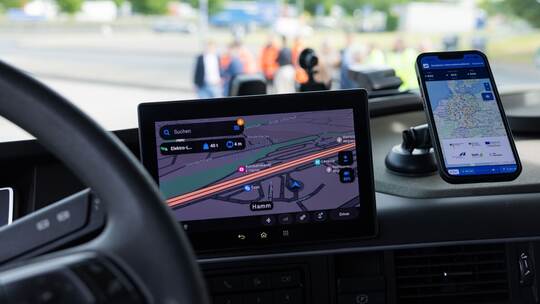 Stellplatzinfo-System für Lkw Stellplatzinfo-System für Lkw