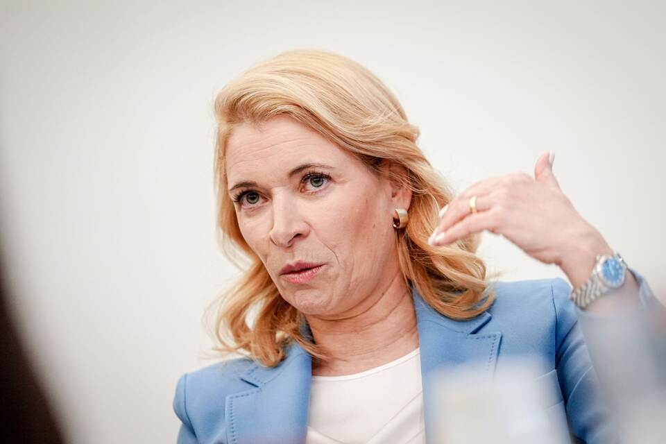 Bahnchefin Evelyn Palla Bahnchefin Evelyn Palla