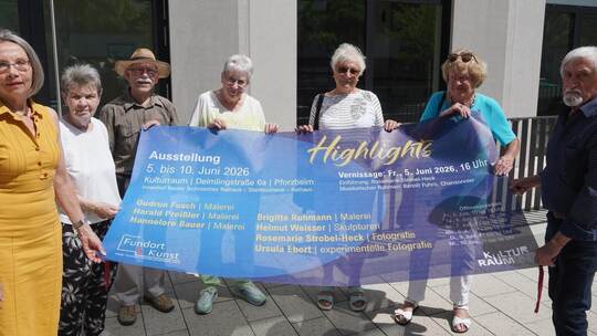 Rosemarie Strobel-Heck, Brigitte Ruhmann, Harald Preißler, Ursula Ebert, Hannelore Bauer, Gudrun Fusch und Helmut Weisser (von l