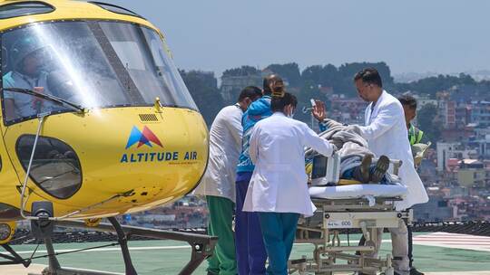 Sherpa am Mount Everest gerettet