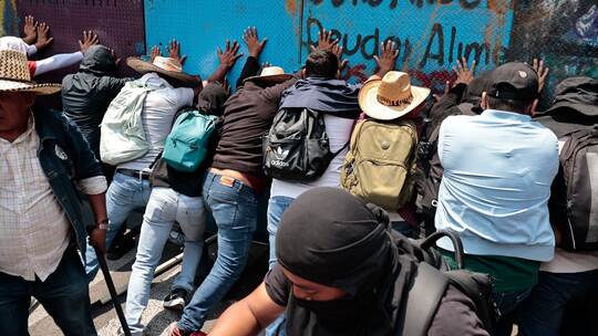 Lehrerproteste in Mexiko