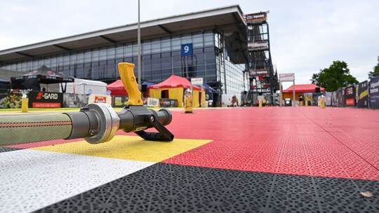 Messe Interschutz - Feuerwehrmann stirbt bei Wettkampf