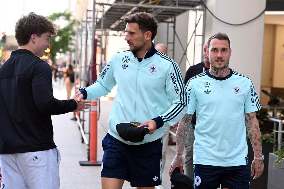 Leon Goretzka und David Raum
