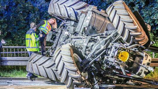Toter bei Unfall mit Traktor Toter bei Unfall mit Traktor