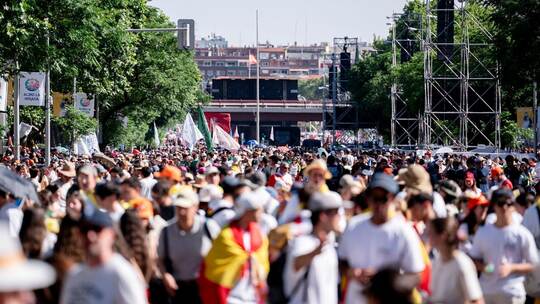 Papst Leo XIV. besucht Spanien Papst Leo XIV. besucht Spanien