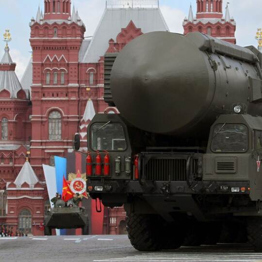 Militärparade in Moskau