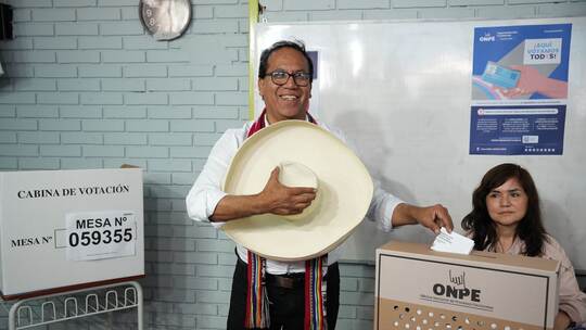 Präsidentenwahl in Peru