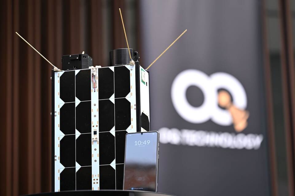 Satellitenmodell von OQ Technology Satellitenmodell von OQ Technology