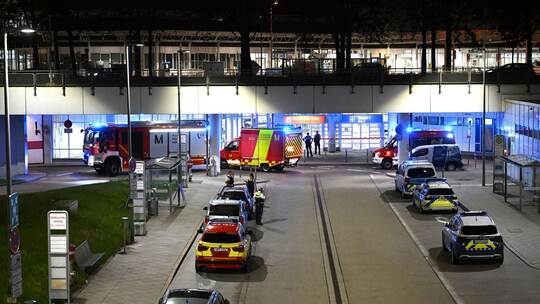 Flughafen München stellt teilweise Betrieb ein Flughafen München stellt teilweise Betrieb ein