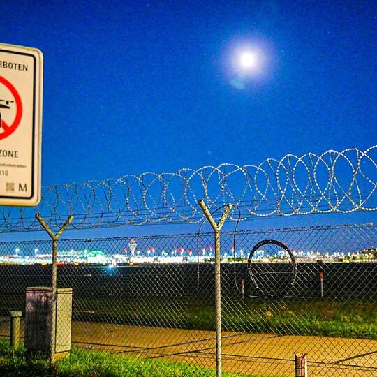Drohnensichtung am Flughafen München