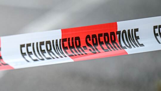 Absperrband Feuerwehreinsatz Absperrband Feuerwehreinsatz