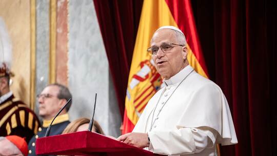 Papst Leo XIV. besucht Spanien - Madrid Papst Leo XIV. besucht Spanien - Madrid