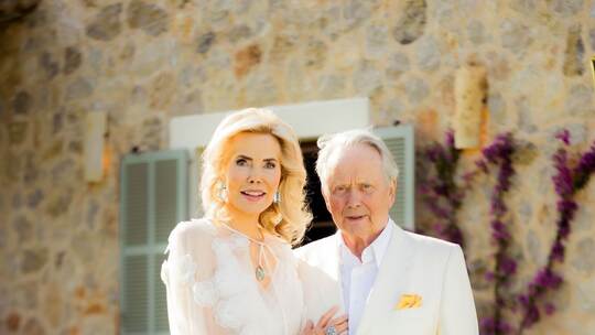 Gabriela und Wolfgang Porsche feiern Hochzeit auf Mallorca