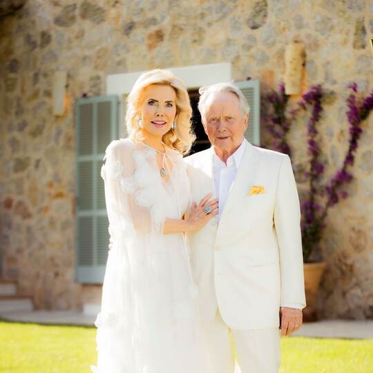 Gabriela und Wolfgang Porsche feiern Hochzeit auf Mallorca