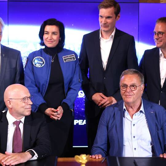Europa-Park und ESA unterzeichnen gemeinsame Absichtserklärung