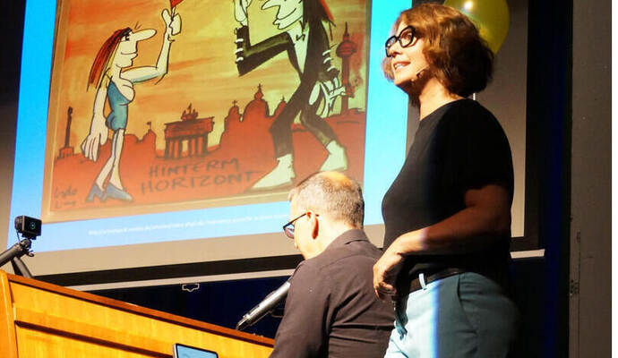 Musikalische Lesung mit Stefanie Wally und Paul Taube in der Theaterschachtel Neuhausen
