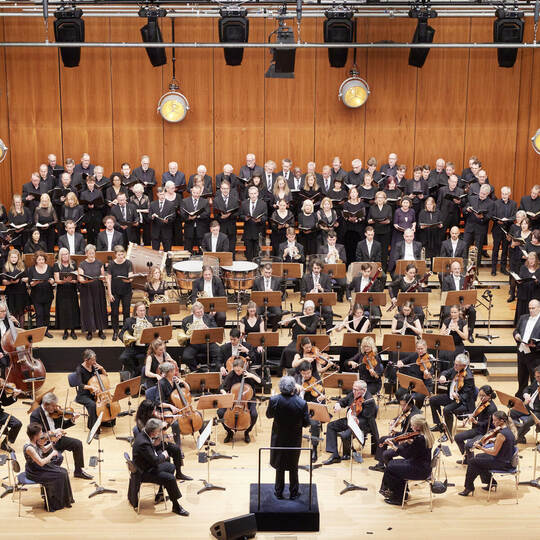 Sinfoniekonzert "Zu den Sternen". Kinan Azmeh "Song for days to come". Ludwig van Beethoven Sinfonie Nr 9 in D-Moll.