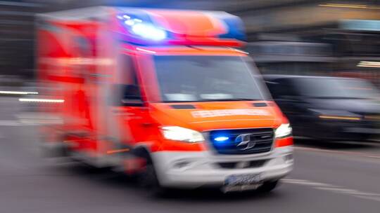 Krankenwagen im Einsatz