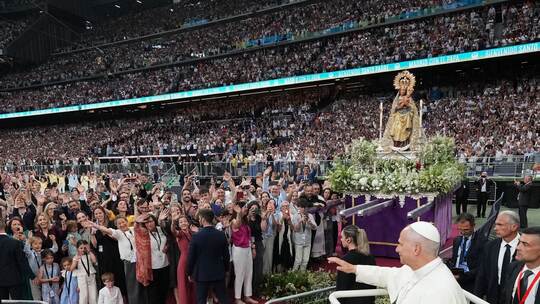Papst Leo XIV. besucht Spanien - Madrid