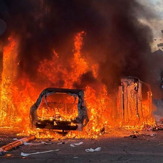 Proteste in Belfast