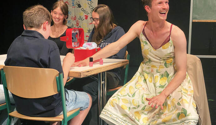 Wenn Äußeres und Inneres nicht passen: Jan-Hendrik von Minden brillierte letztmals im Klassenzimmerstück Paul