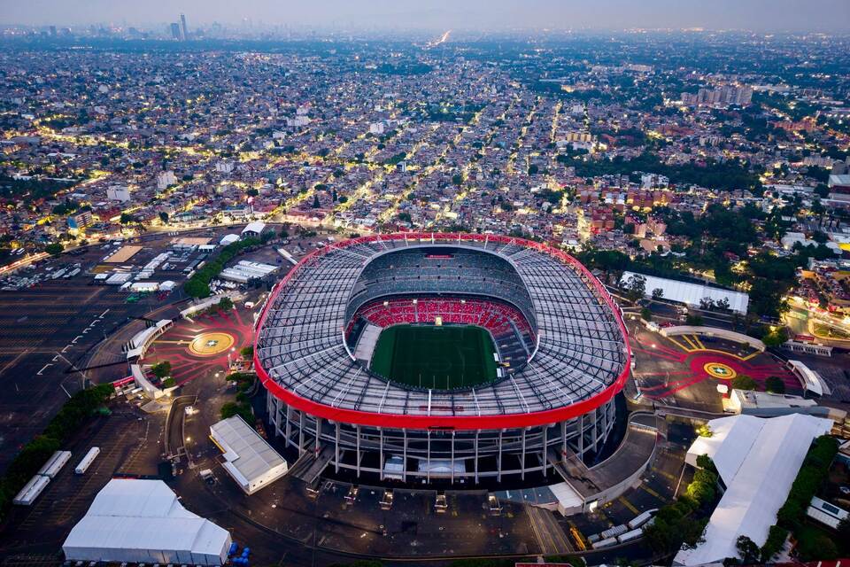 Fußball-WM 2026 - Azteken-Stadion Mexiko-Stadt Fußball-WM 2026 - Azteken-Stadion Mexiko-Stadt