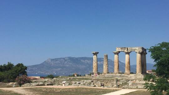 Apollo-Tempel in Korinth