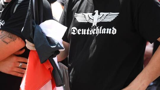 Demonstration von Rechtsextremisten Demonstration von Rechtsextremisten