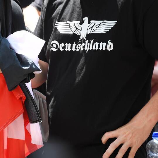 Demonstration von Rechtsextremisten