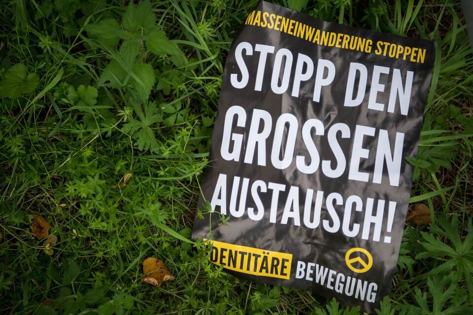 Aufkleber der Identitären Bewegung Aufkleber der Identitären Bewegung
