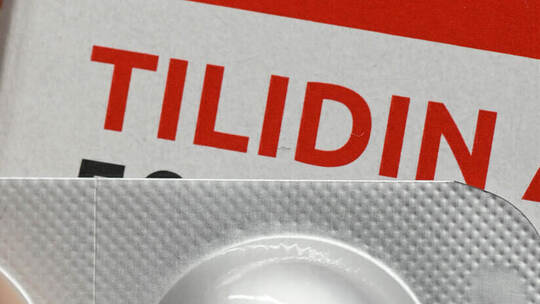 Medikamentenpackung Tilidin