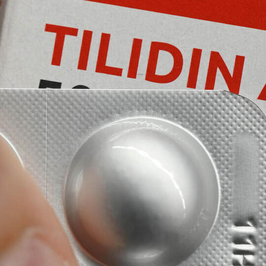 Medikamentenpackung Tilidin