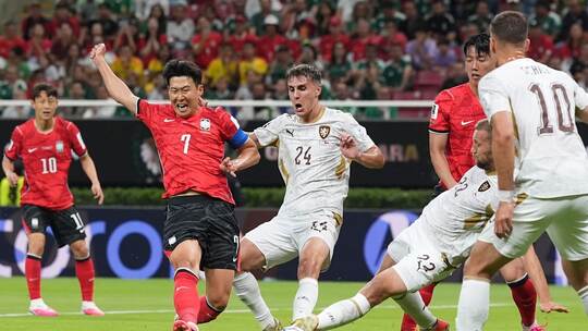 Fußball-WM - Südkorea - Tschechien