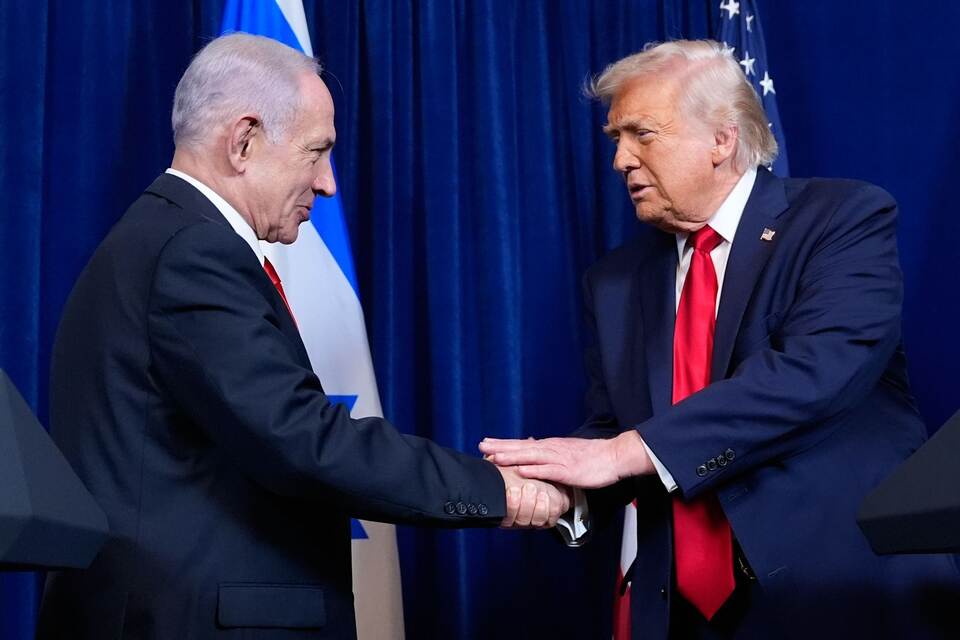 Benjamin Netanjahu und Donald Trump Benjamin Netanjahu und Donald Trump