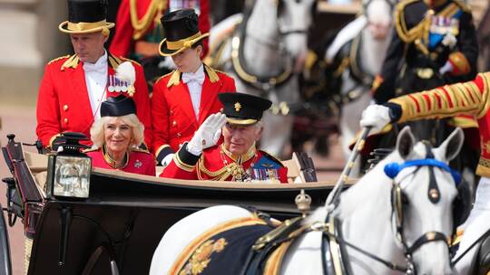 Trooping the Colour in London Trooping the Colour in London