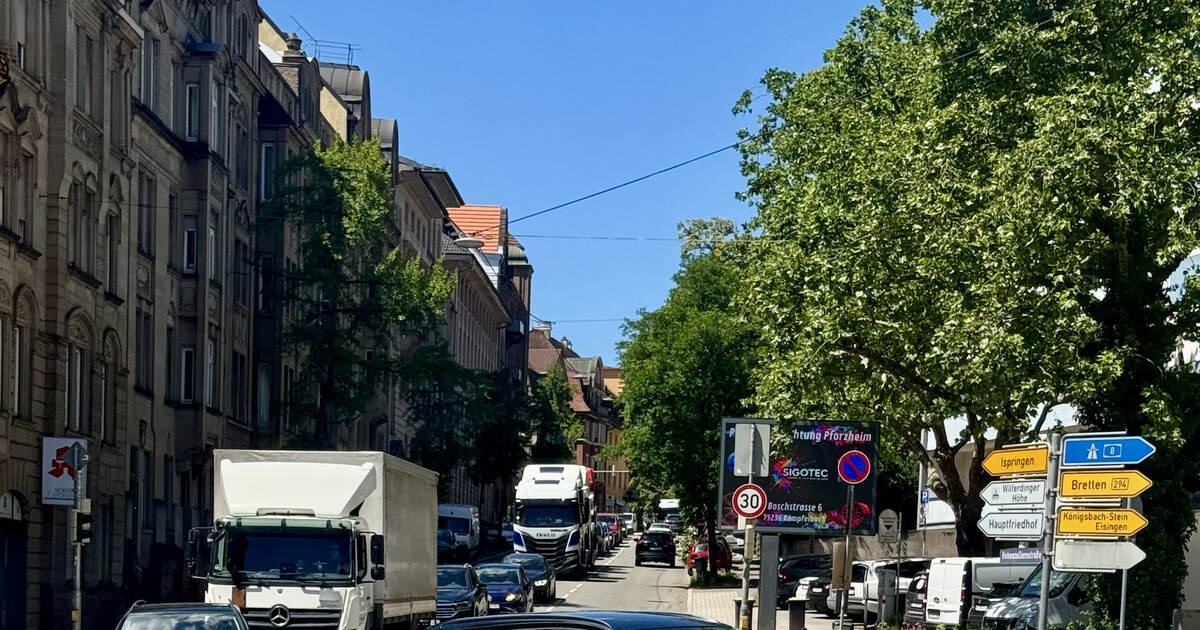 Pforzheim stuck in traffic: A8 closure and CSD cause traffic chaos
