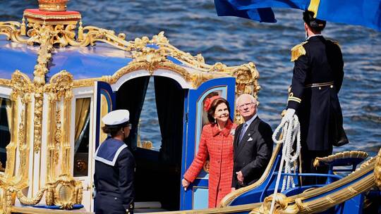 Goldhochzeit des schwedischen Königspaars Goldhochzeit des schwedischen Königspaars
