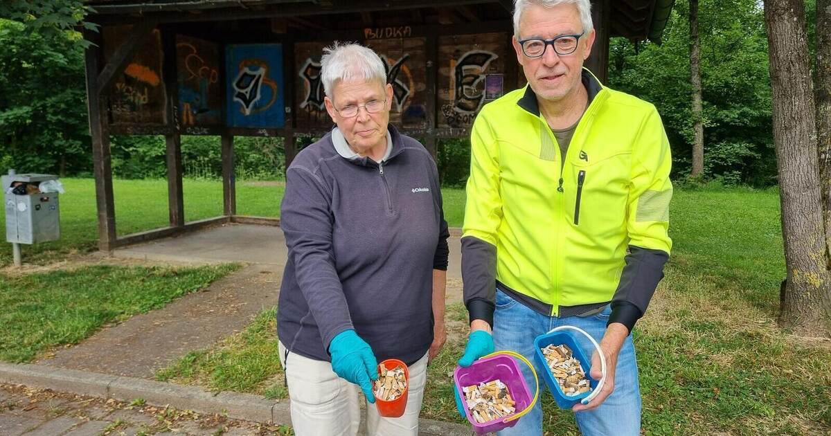 300 Kippen in zehn Minuten: Remchingen hat trotz Mülleimern ein großes ...