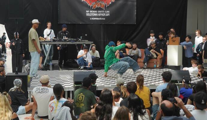 Hip-Hop-Jam in Pforzheim lockt Besucher aus ganz Deutschland an